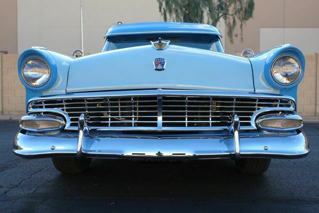 1956 Blue Ford Parklane Wagon