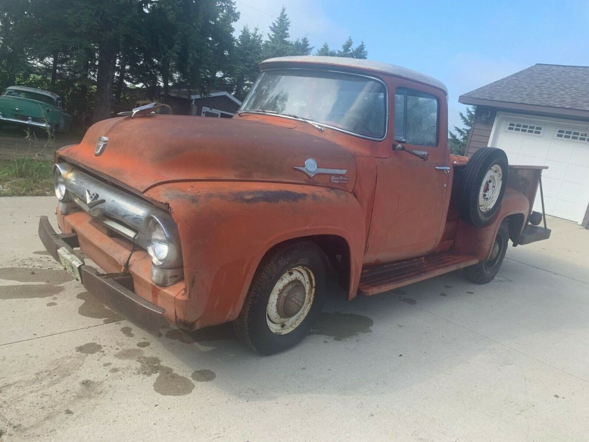 1956 Red Ford Other Pickups
