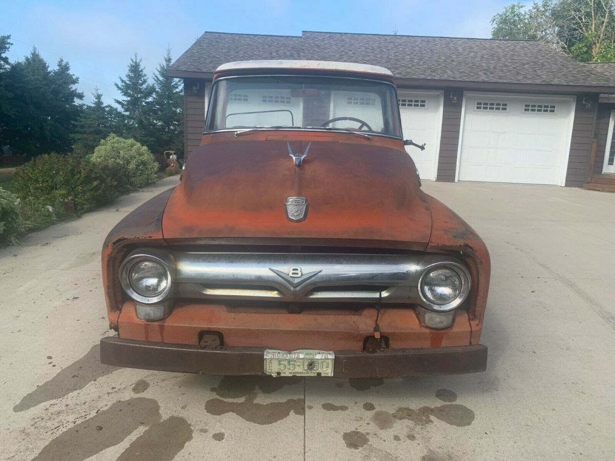 1956 Red Ford Other Pickups