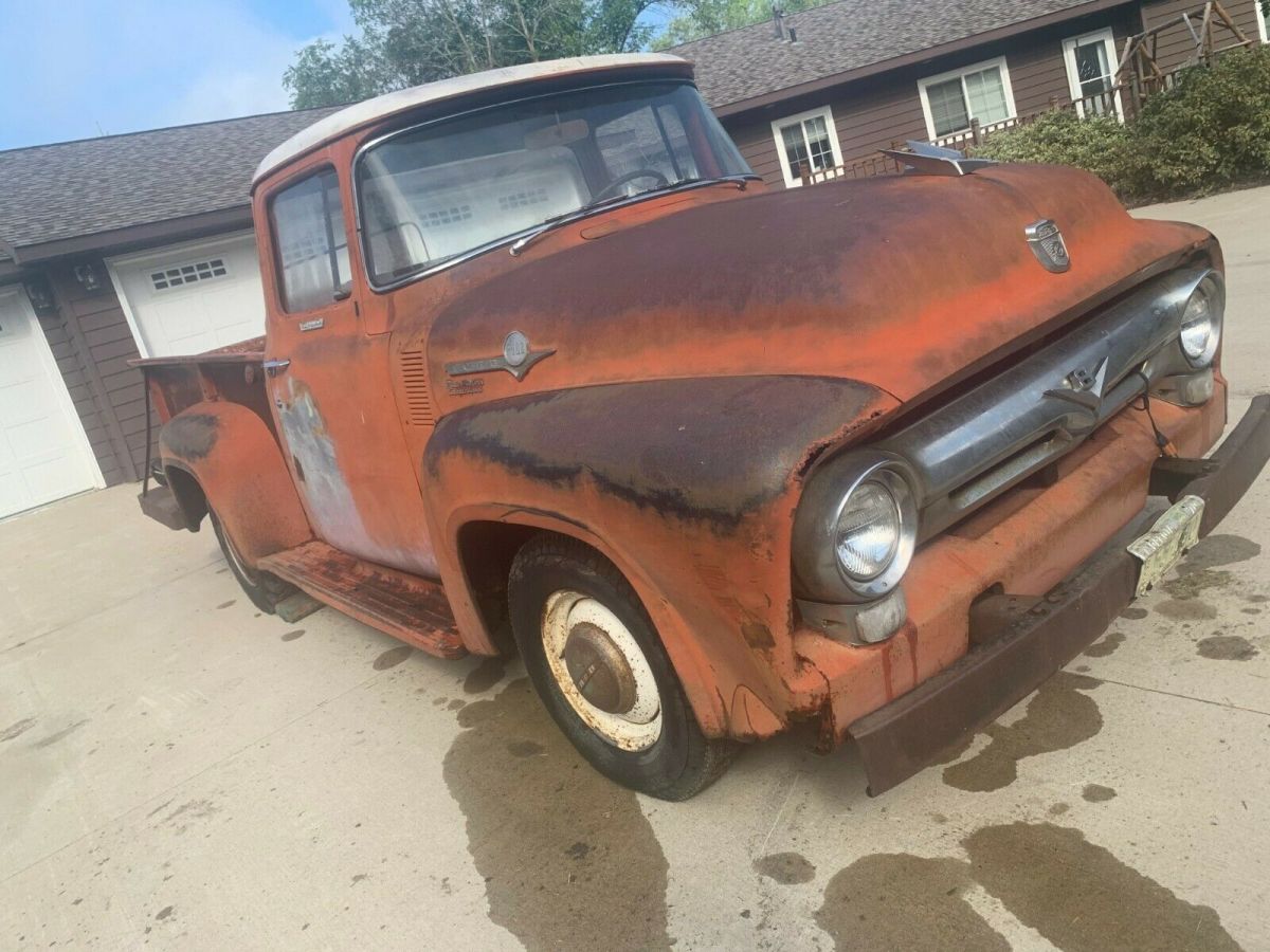 1956 Red Ford Other Pickups