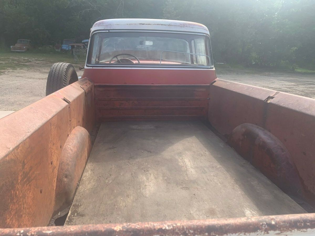 1956 Red Ford Other Pickups
