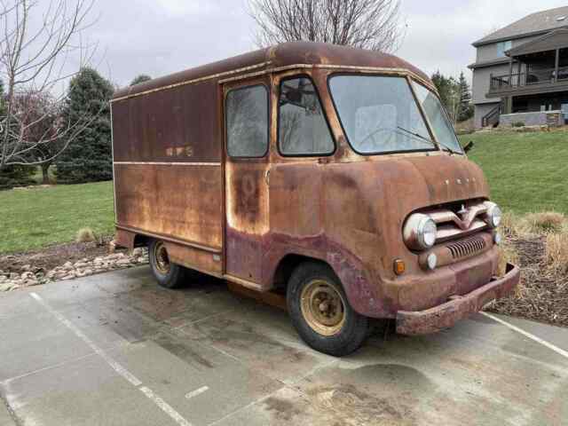 1956 Red Ford Step Van Van
