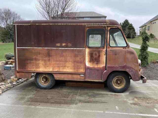 1956 Red Ford Step Van Van