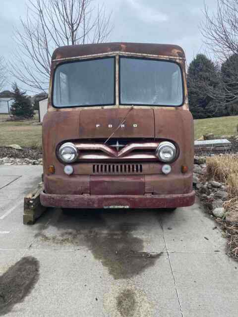 1956 Red Ford Step Van Van