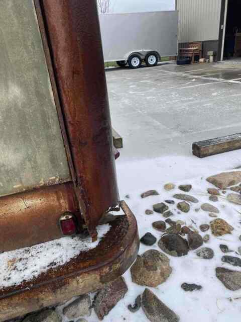 1956 Red Ford Step Van Van