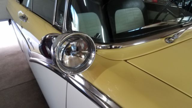 1956 Goldenglow Yellow/Colonial White Ford Fairlane Convertible