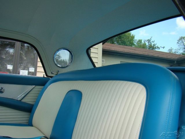 1956 Blue Ford Thunderbird Coupe
