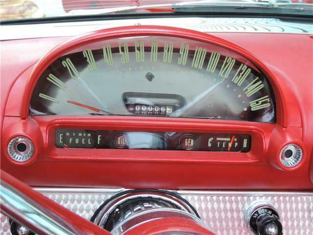 1956 Red Ford Thunderbird --
