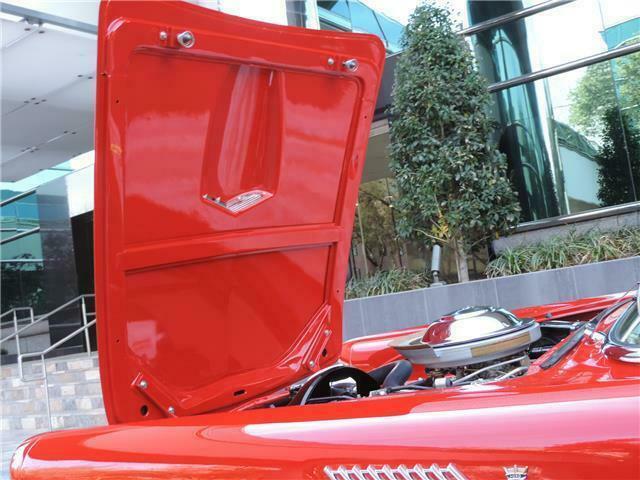 1956 Red Ford Thunderbird --