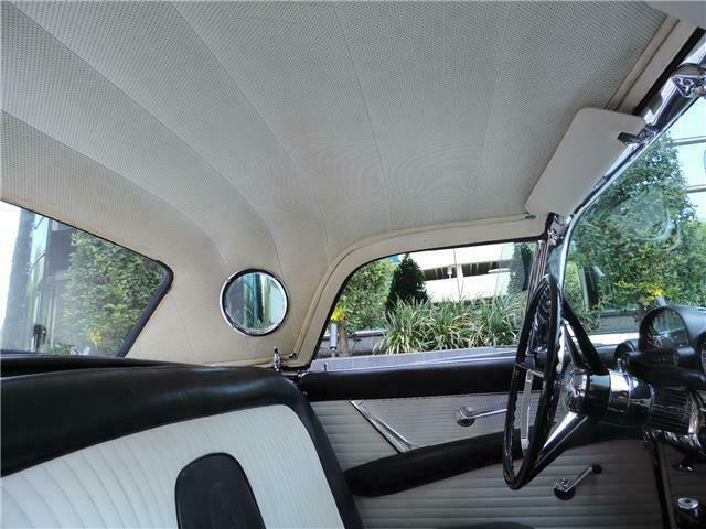 1956 White Ford Thunderbird --