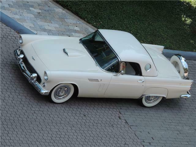 1956 White Ford Thunderbird --
