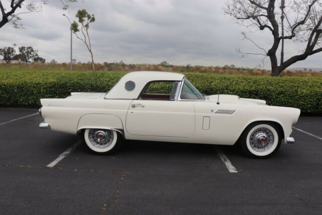 1956 White Ford Thunderbird --
