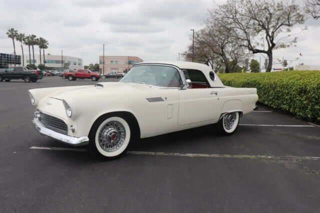 1956 White Ford Thunderbird --