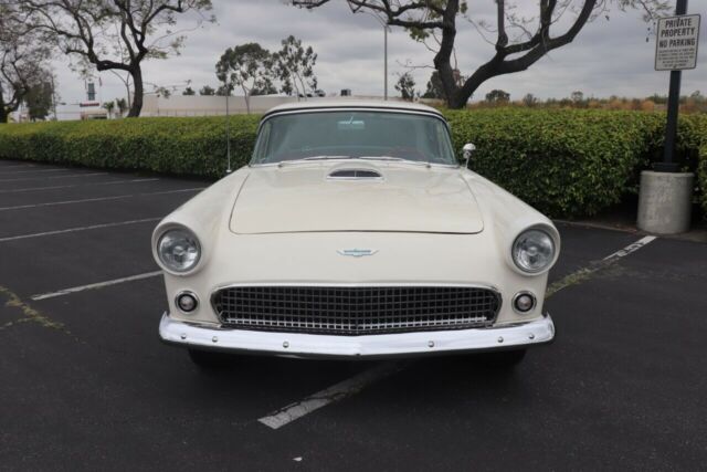 1956 White Ford Thunderbird --