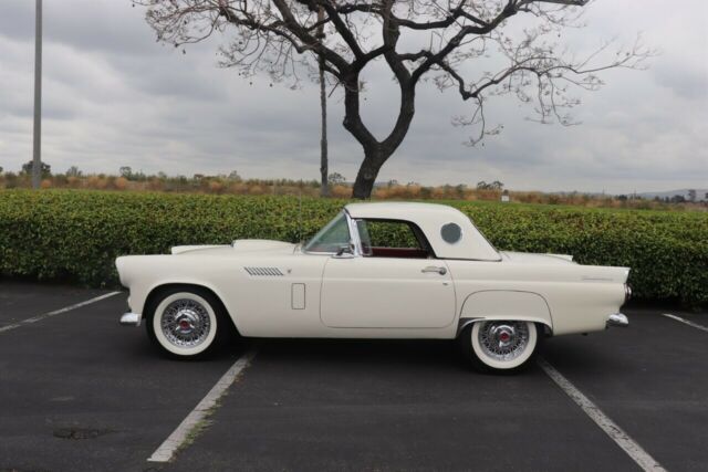 1956 White Ford Thunderbird --