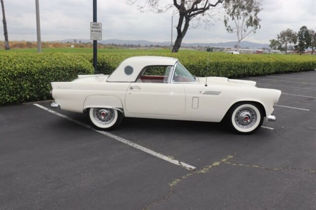 1956 White Ford Thunderbird --
