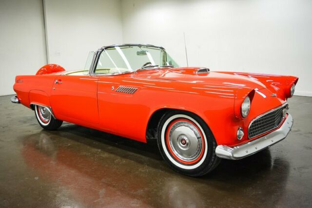 1956 Red Ford Thunderbird --