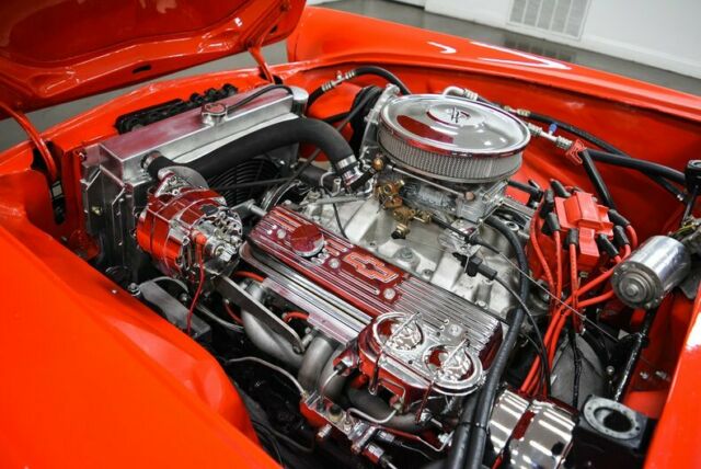 1956 Red Ford Thunderbird --