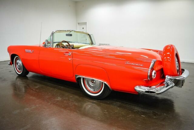 1956 Red Ford Thunderbird --