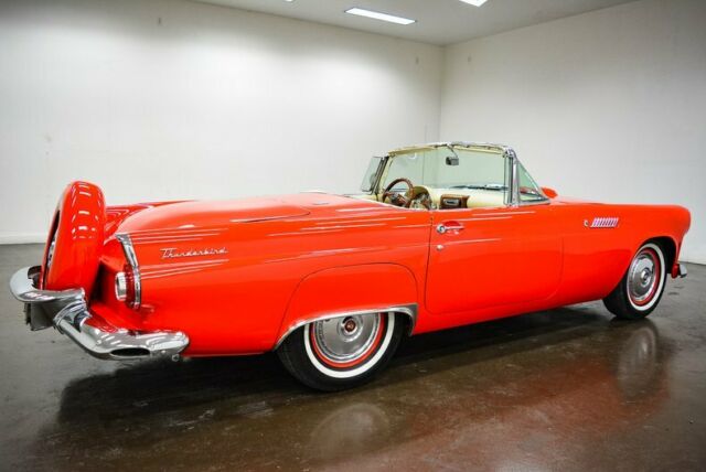 1956 Red Ford Thunderbird --