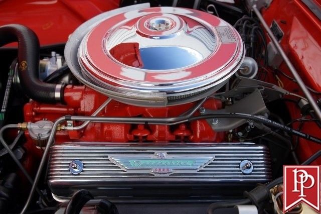 1956 Red Ford Thunderbird --