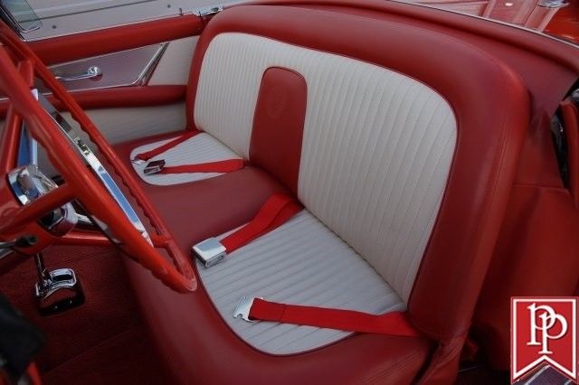 1956 Red Ford Thunderbird --
