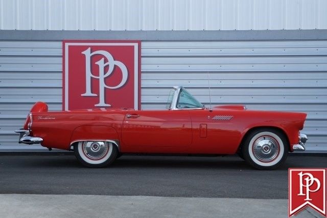 1956 Red Ford Thunderbird --