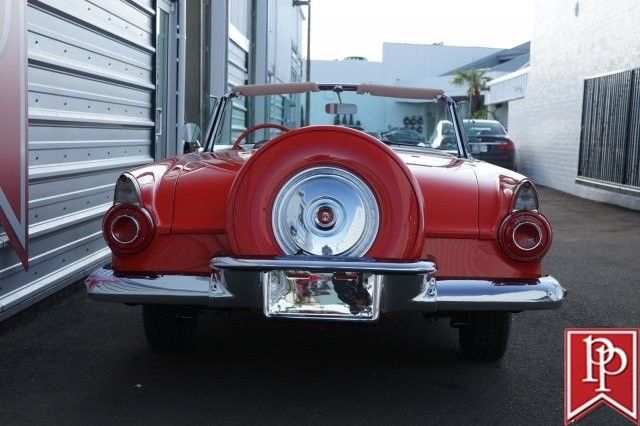 1956 Red Ford Thunderbird --