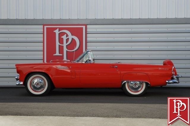 1956 Red Ford Thunderbird --