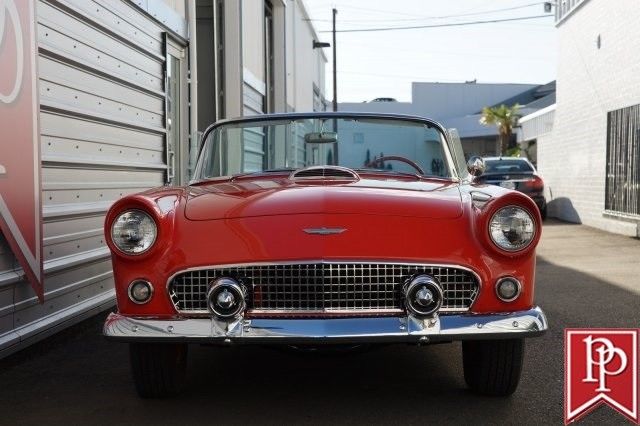 1956 Red Ford Thunderbird --