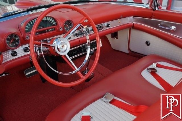 1956 Red Ford Thunderbird --
