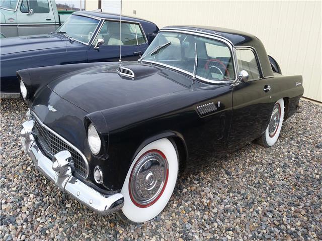 1956 Black Ford Thunderbird --