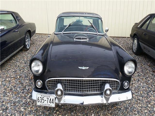 1956 Black Ford Thunderbird --