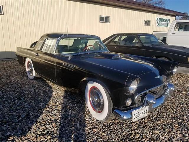 1956 Black Ford Thunderbird --