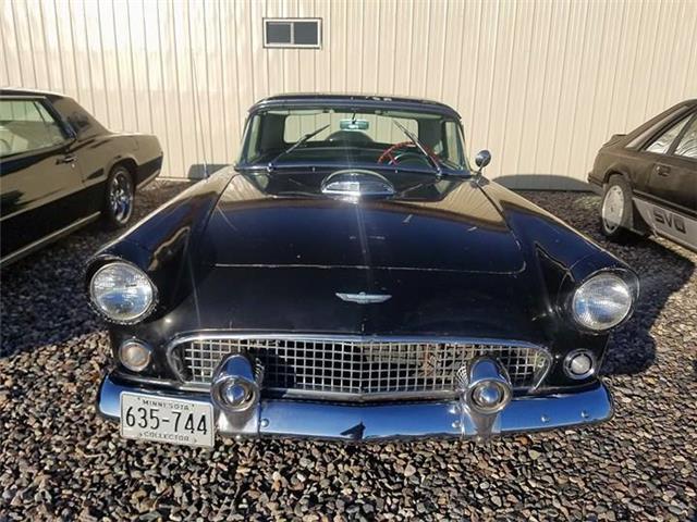 1956 Black Ford Thunderbird --