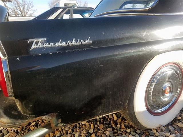 1956 Black Ford Thunderbird --