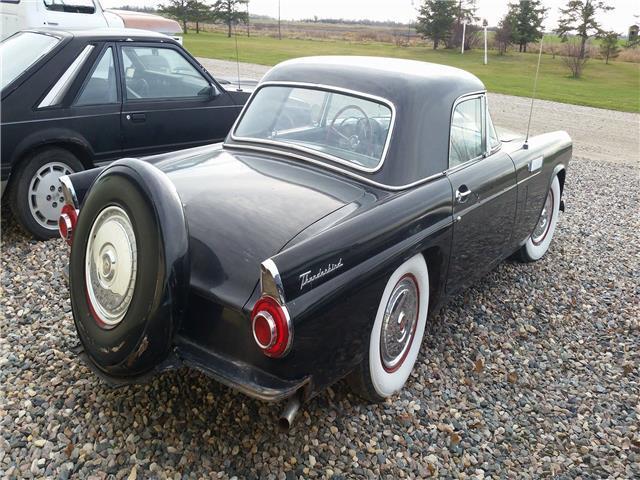 1956 Black Ford Thunderbird --