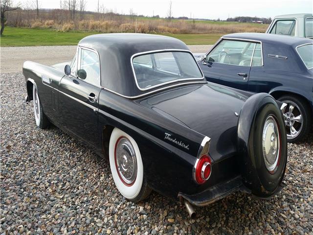1956 Black Ford Thunderbird --