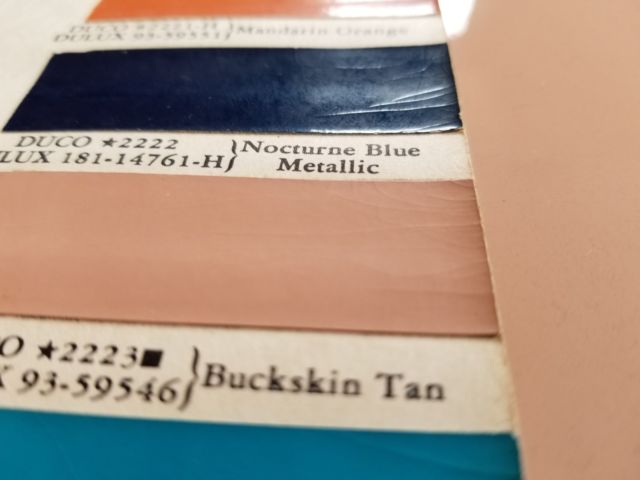 1956 Tan Ford Thunderbird Convertible