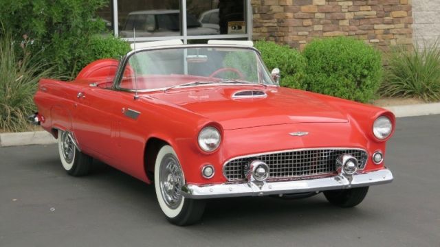 1956 Red Ford Thunderbird N/A