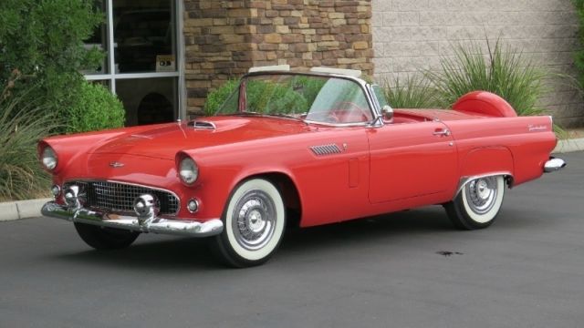 1956 Red Ford Thunderbird N/A