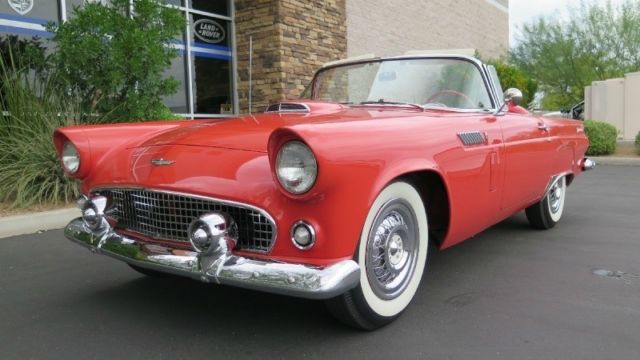 1956 Red Ford Thunderbird N/A