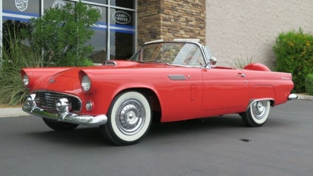 1956 Red Ford Thunderbird N/A