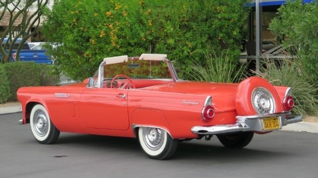 1956 Red Ford Thunderbird N/A