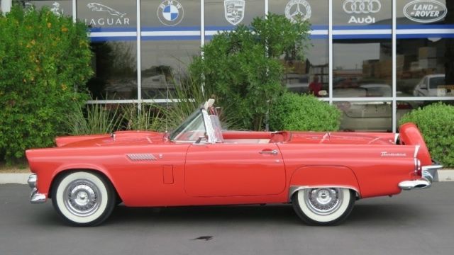 1956 Red Ford Thunderbird N/A
