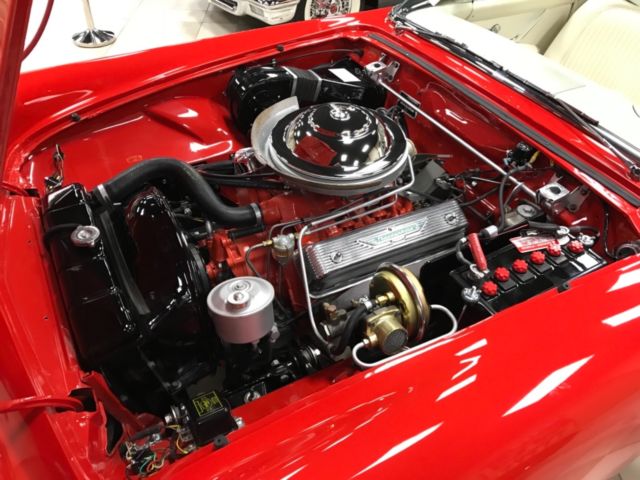 1956 Red Ford Thunderbird