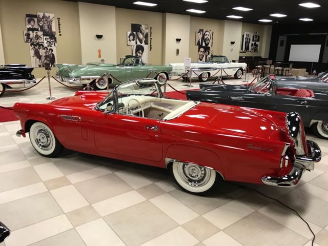 1956 Red Ford Thunderbird