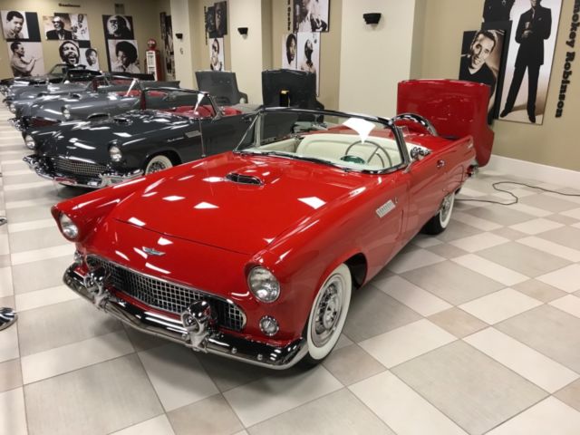 1956 Red Ford Thunderbird
