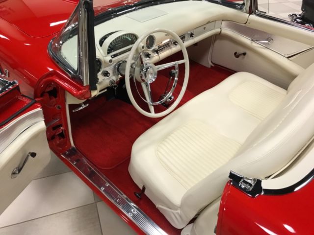 1956 Red Ford Thunderbird