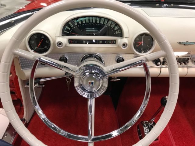 1956 Red Ford Thunderbird